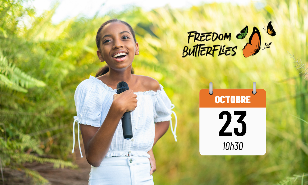 Lancement de l’ONG Freedom Butterflies – Samedi 23 Octobre 10h30